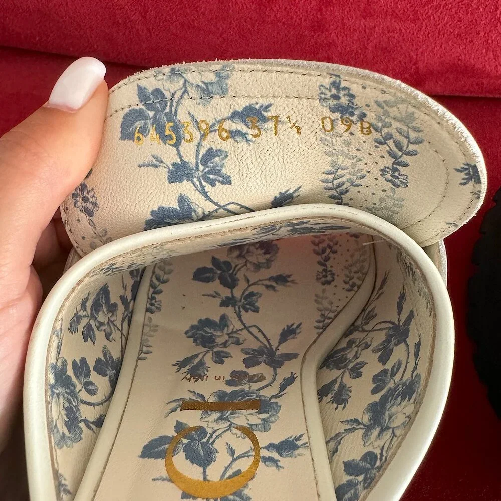 Gucci Platform Sandals Women Size 37 - Picture 14 of 14